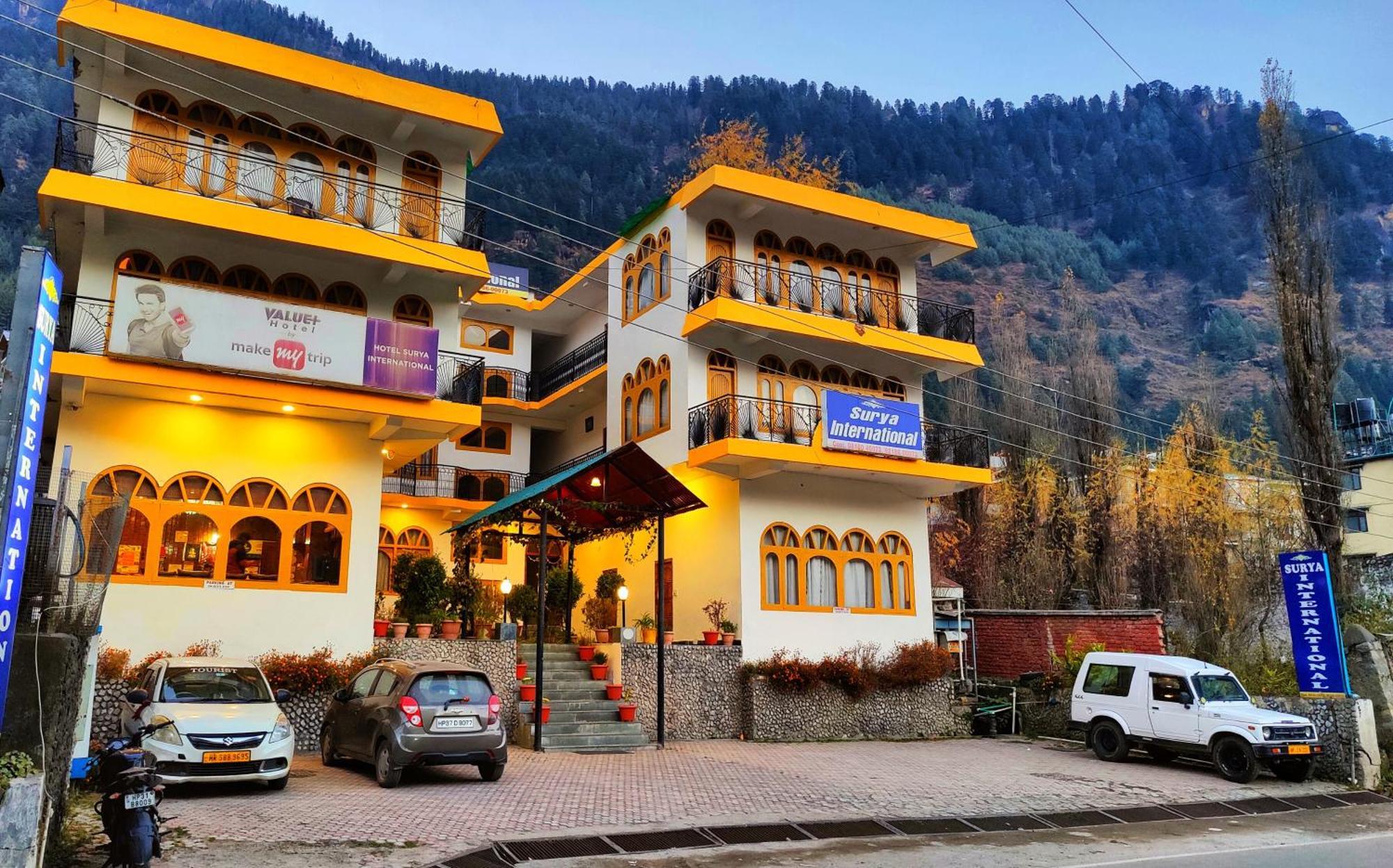 Surya International Hotel Manali Near Mall Road Extérieur photo